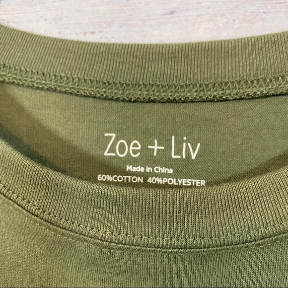 Zoe + Liv Keep Dreaming Long Sleeve Striped Tee - Picture 5 of 5